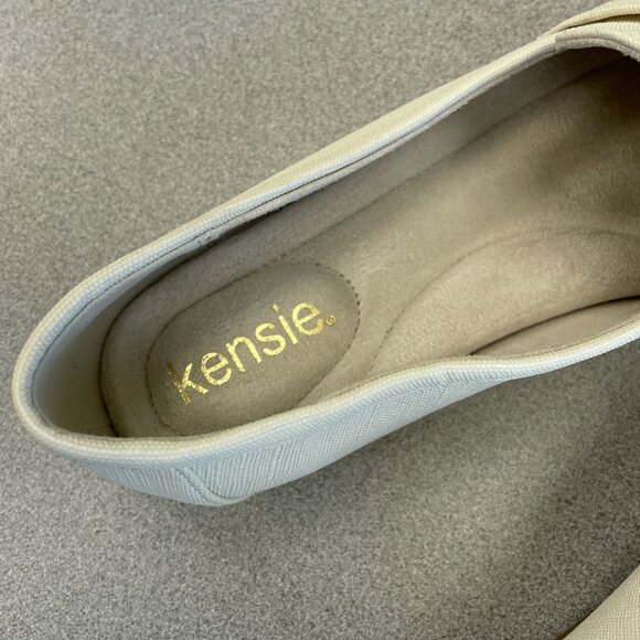 NEW Kensie Women's US 9 Yelena Cream Loafers - Picture 4 of 7